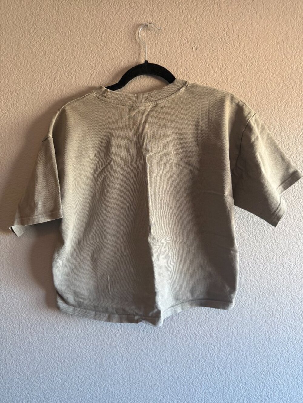 Gymshark Heavyweight Cotton T-Shirt - Unit Green - Picture 2 of 4